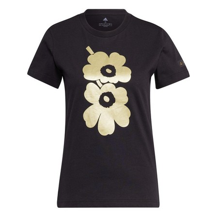 Women Short Sleeve Graphic T-Shirt, Black, A901_ONE, large image number 2