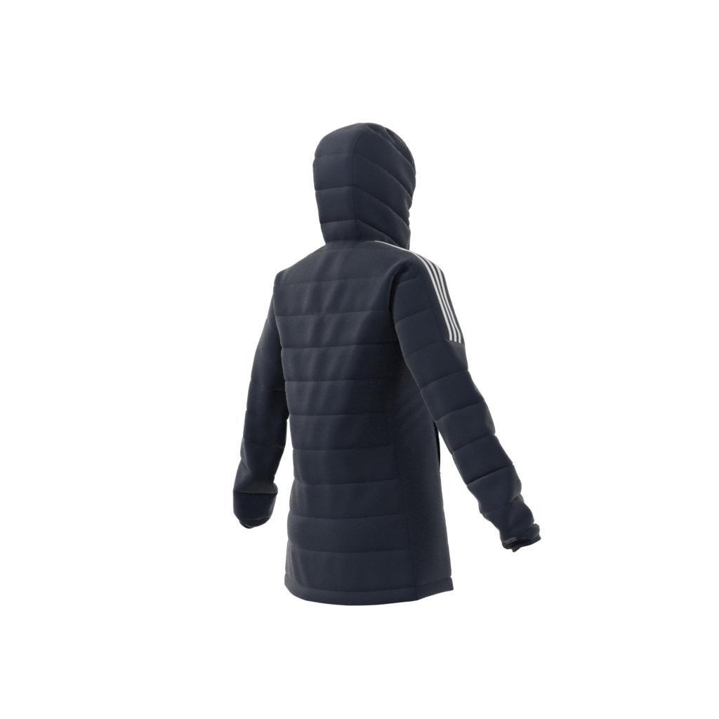 Essentials Light Down Hooded Parka, Blue, , large image number 2
