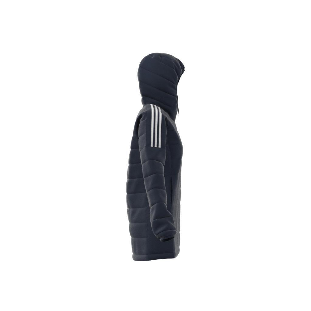 Essentials Light Down Hooded Parka, Blue, , large image number 4