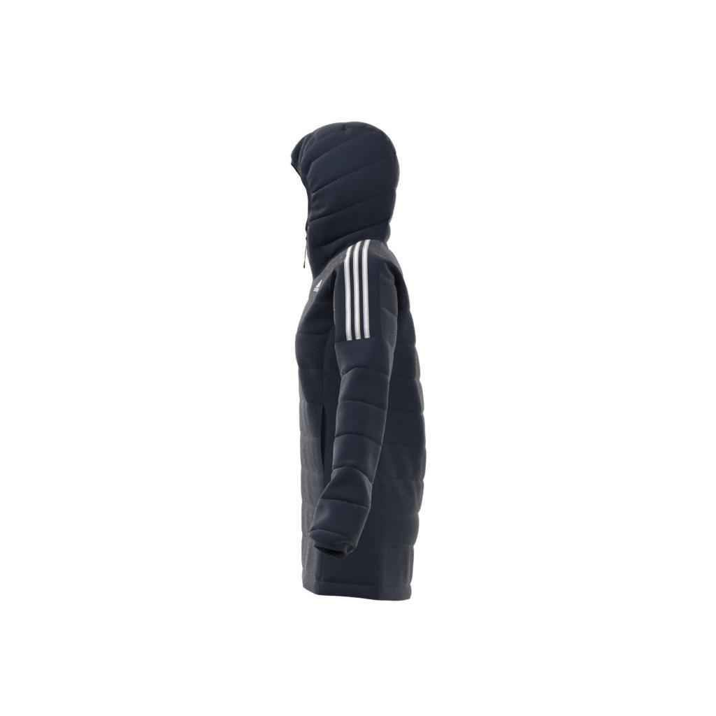 Essentials Light Down Hooded Parka, Blue, , large image number 6