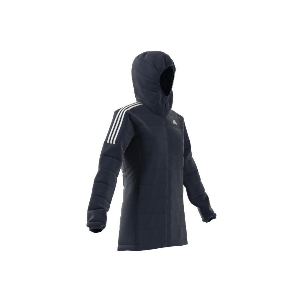 Essentials Light Down Hooded Parka, Blue, , large image number 7