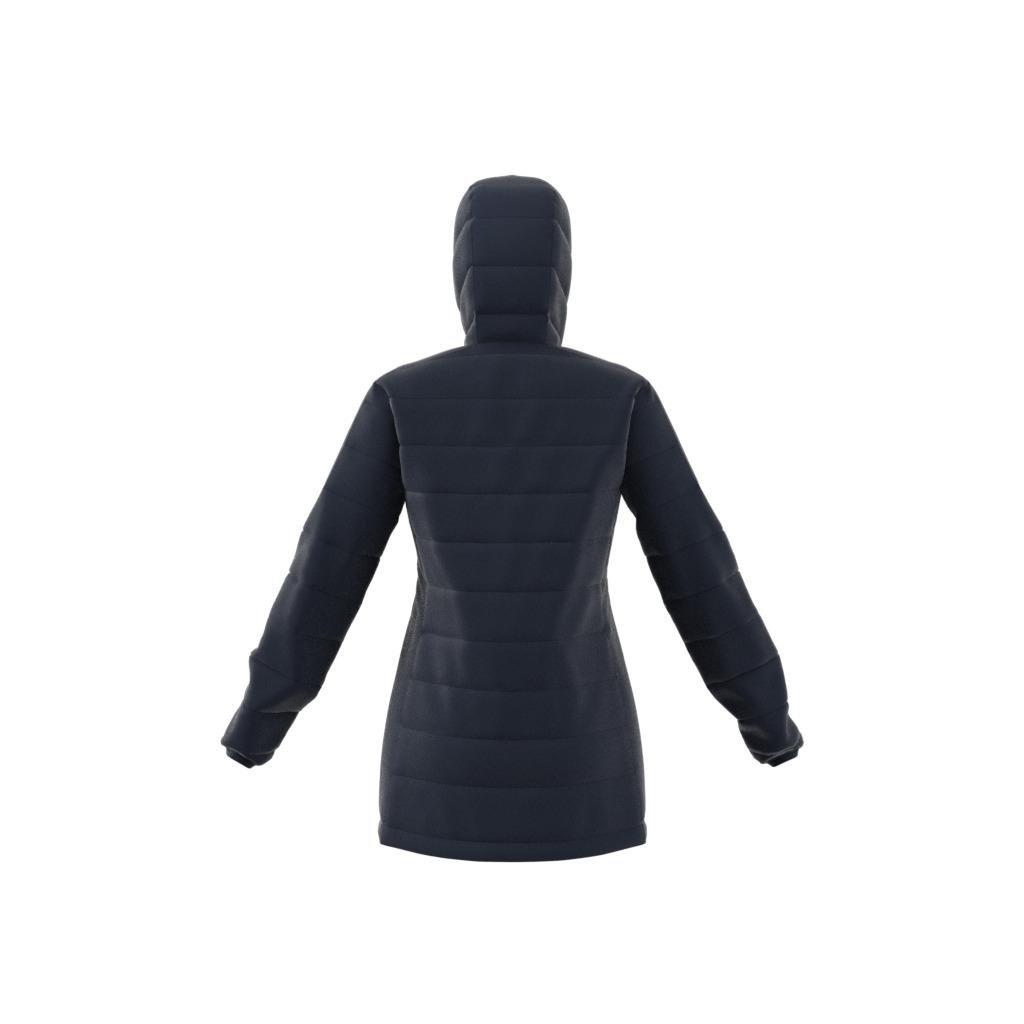 Essentials Light Down Hooded Parka, Blue, , large image number 9