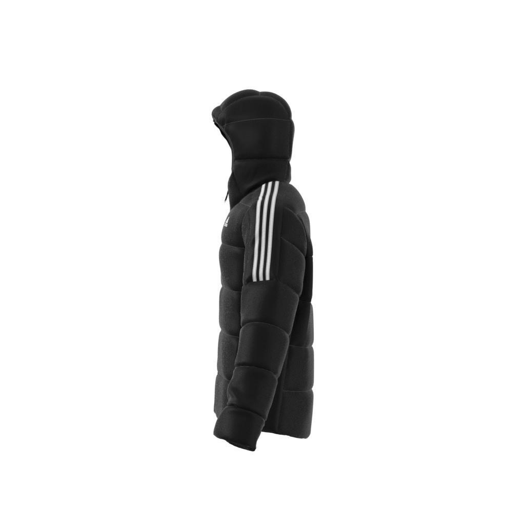 Adidas Essentials Midweight Down Hooded Jacket, Black, A901_ONE, large image number 13