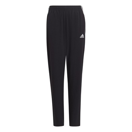 Kids Boys Aeroready Primegreen 3-Stripes Tapered Woven Joggers, Black, A901_ONE, large image number 3