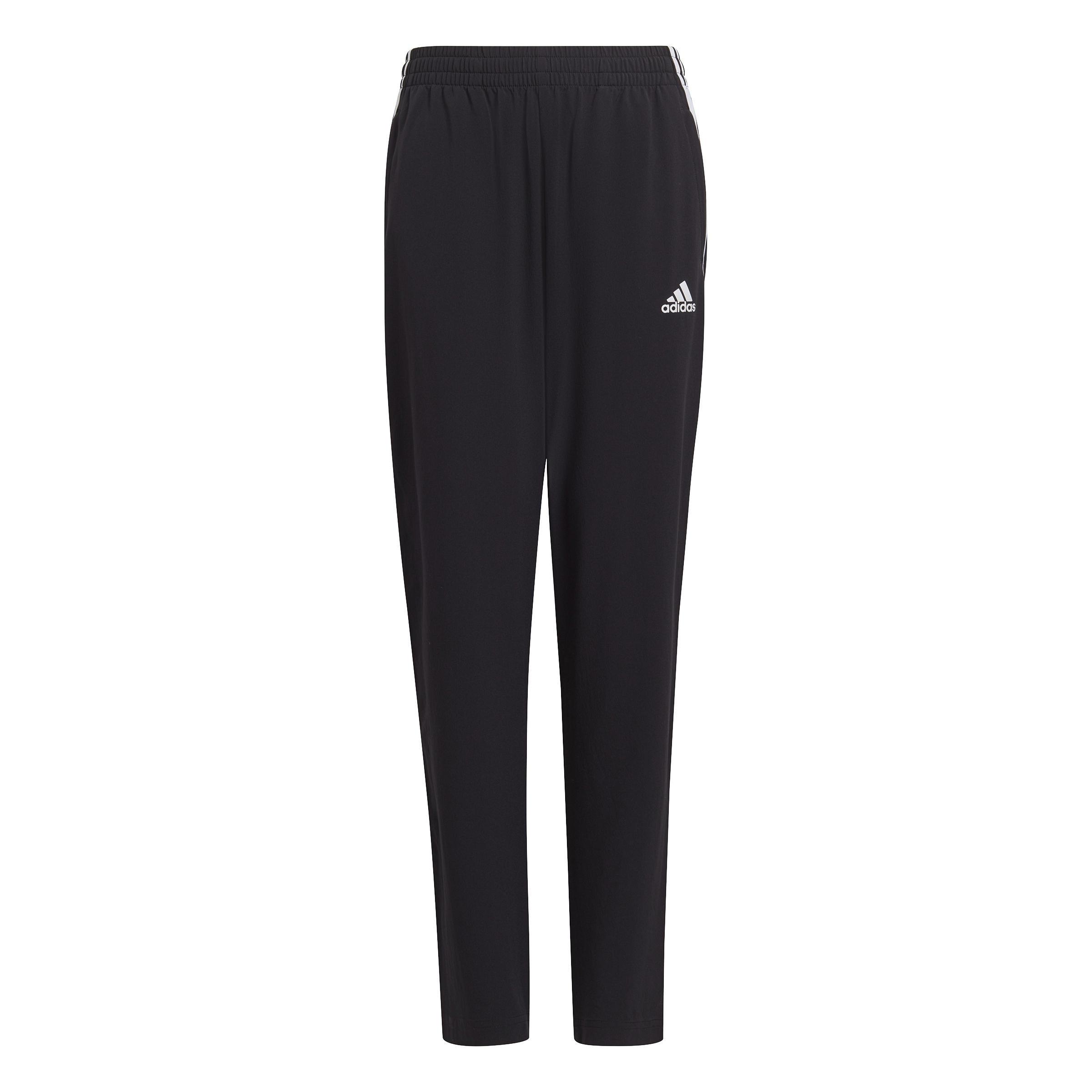 Aeroready Primegreen 3-Stripes Tapered Woven Joggers, Black, A901_ONE, large image number 3