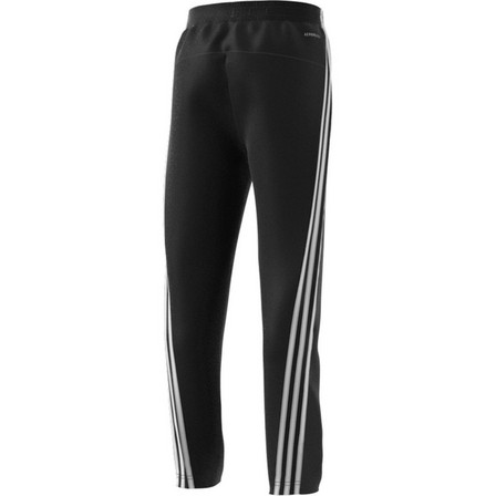 Kids Boys Aeroready Primegreen 3-Stripes Tapered Woven Joggers, Black, A901_ONE, large image number 6
