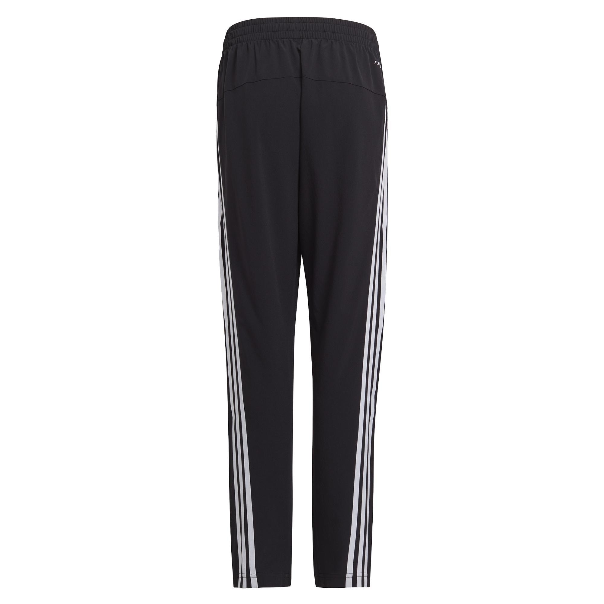 Kids Aeroready Primegreen 3-Stripes Tapered Woven Joggers, Black, A901_ONE, large image number 7