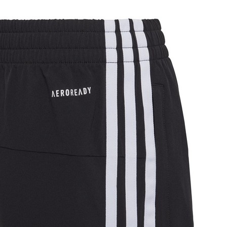Kids Boys Aeroready Primegreen 3-Stripes Tapered Woven Joggers, Black, A901_ONE, large image number 9