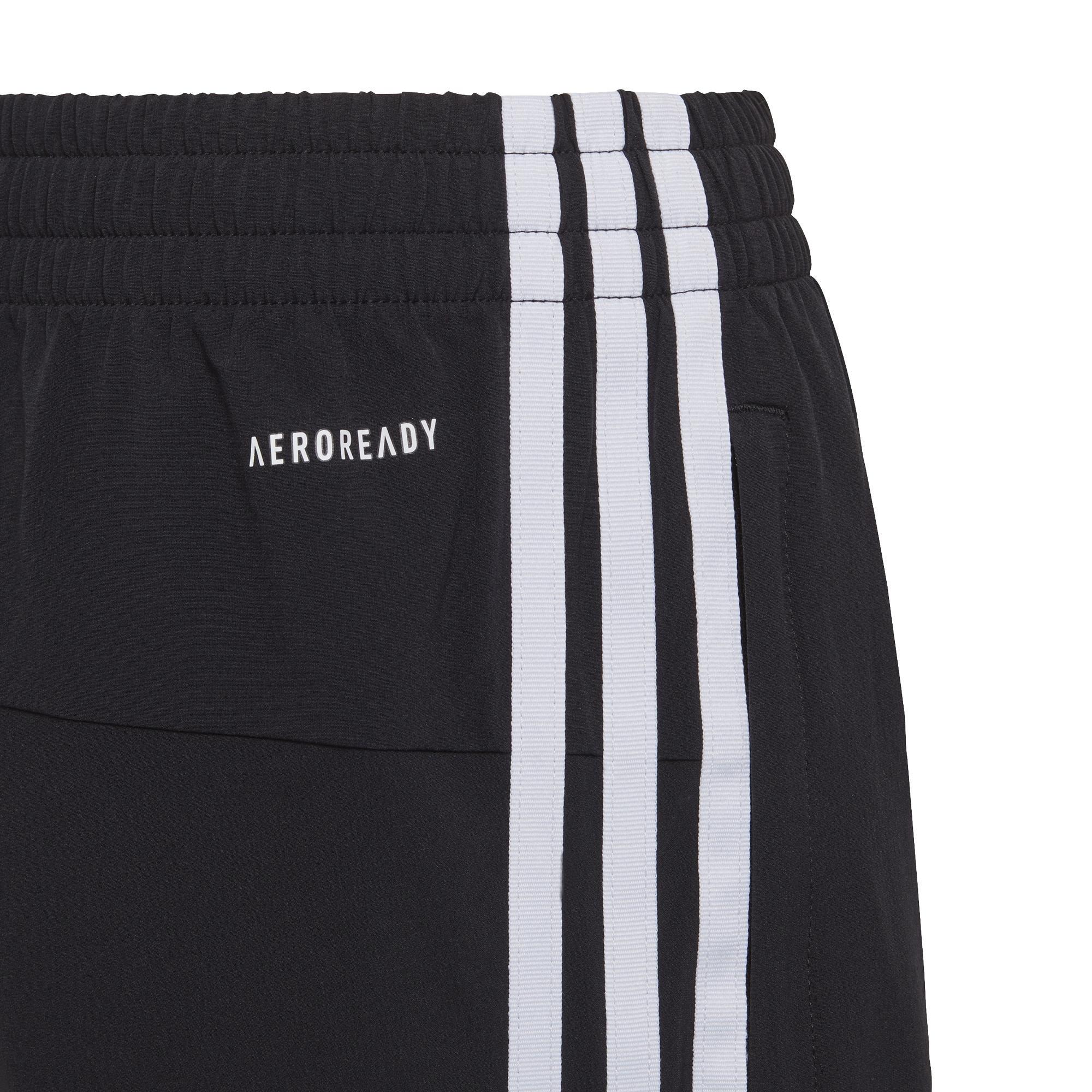 Kids Aeroready Primegreen 3-Stripes Tapered Woven Joggers, Black, A901_ONE, large image number 10