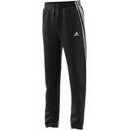 Kids Boys Aeroready Primegreen 3-Stripes Tapered Woven Joggers, Black, A901_ONE, large image number 15