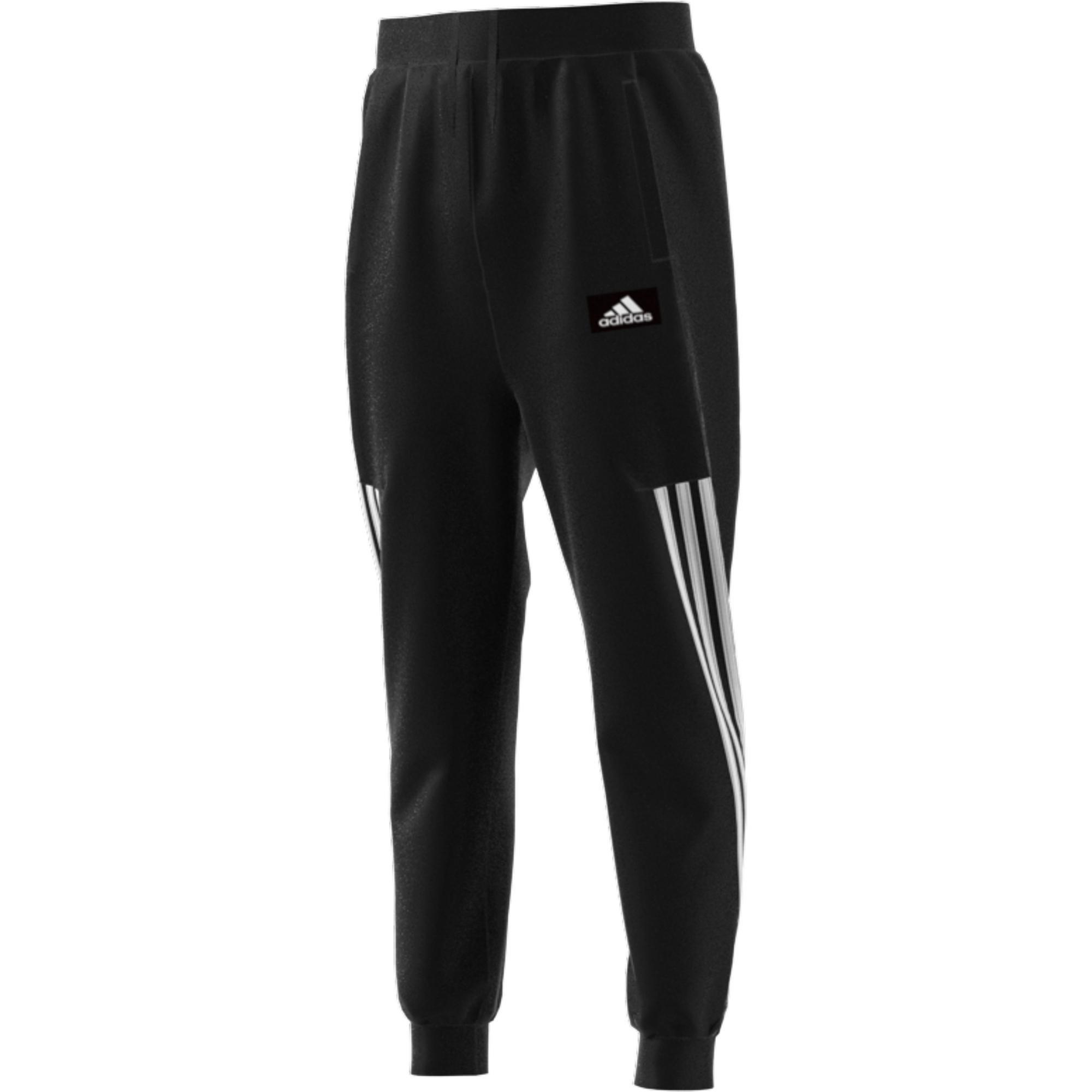 Future Icons 3-Stripes Tapered-Leg Joggers, Black, A901_ONE, large image number 0