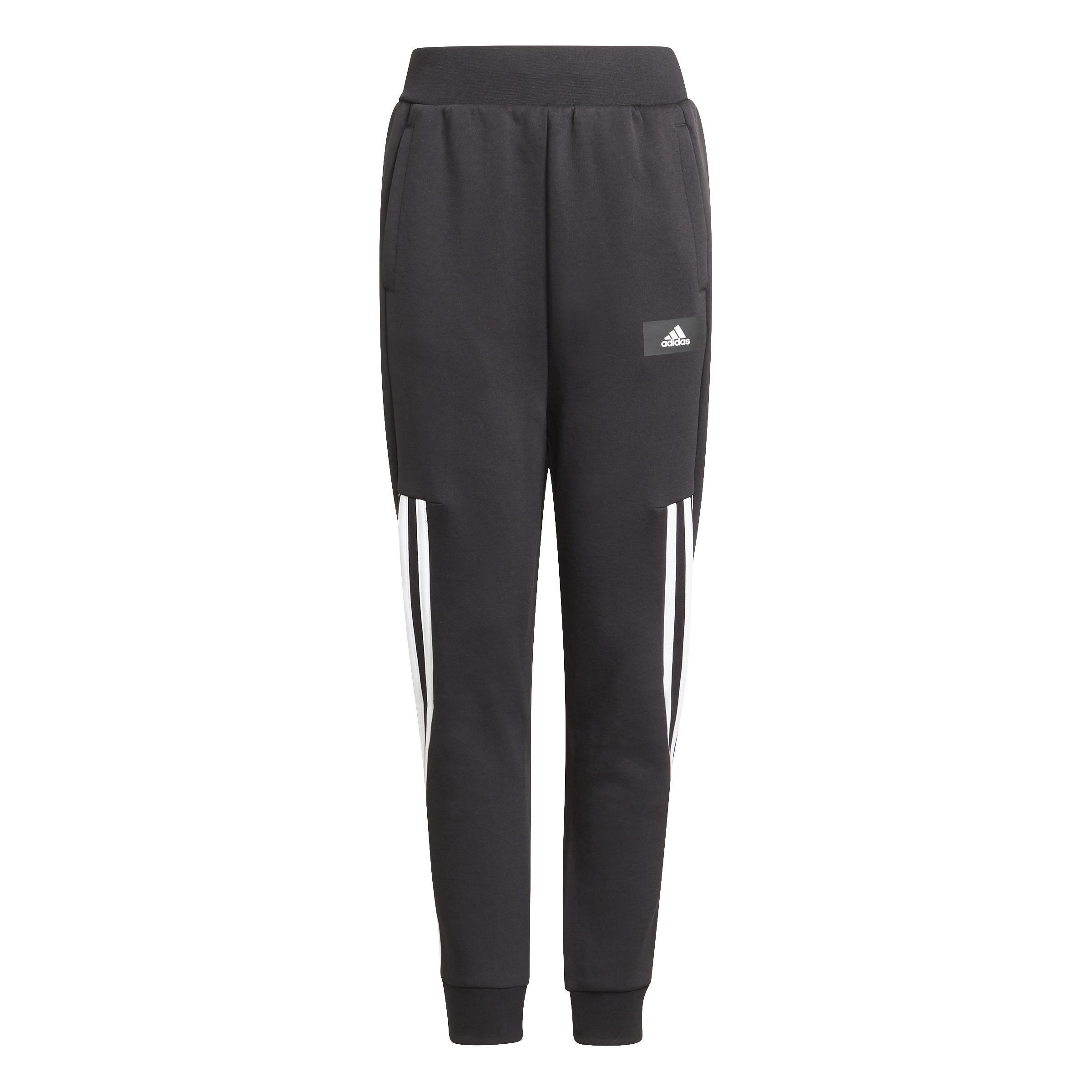 Future Icons 3-Stripes Tapered-Leg Joggers, Black, A901_ONE, large image number 3