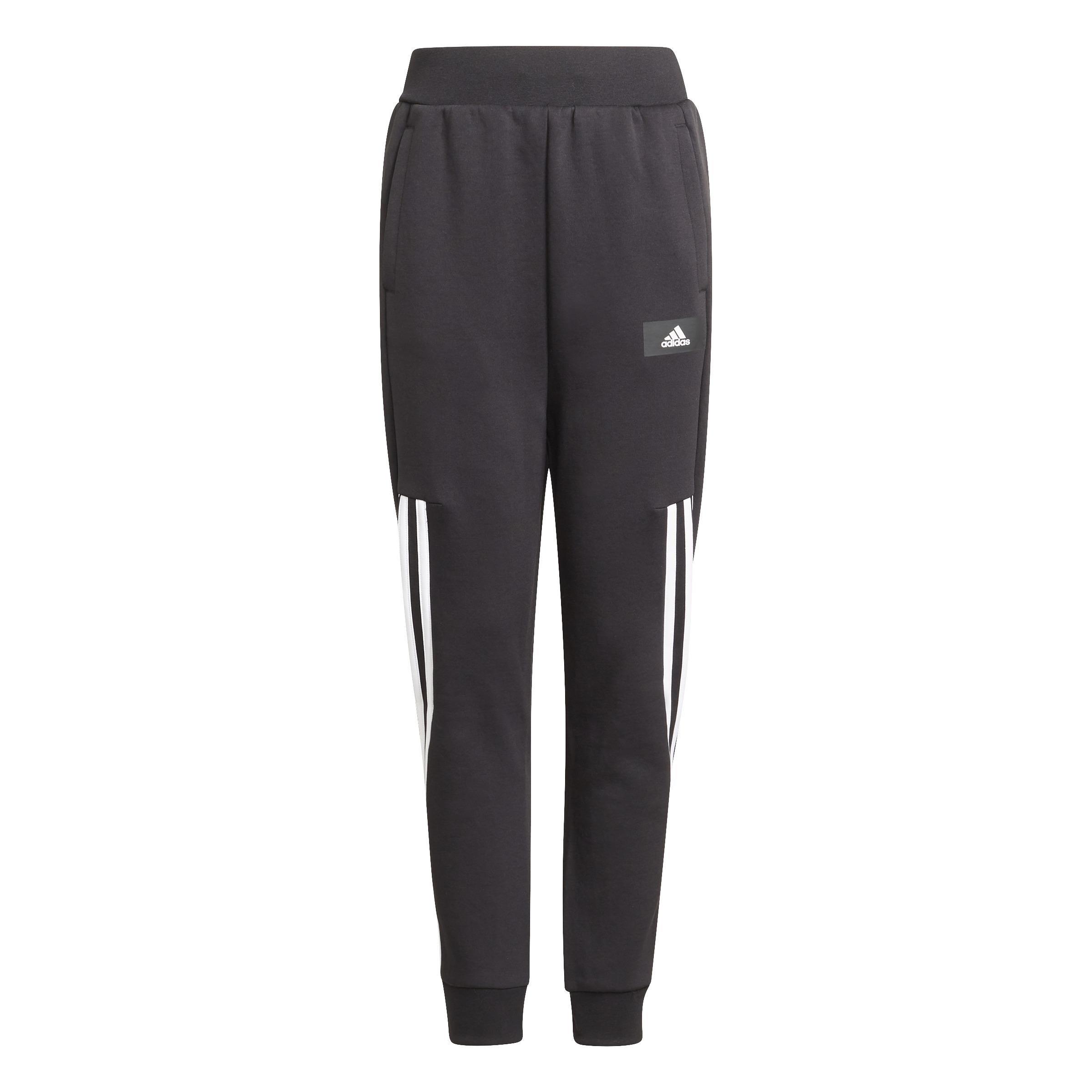 Future Icons 3-Stripes Tapered-Leg Joggers, Black, A901_ONE, large image number 4