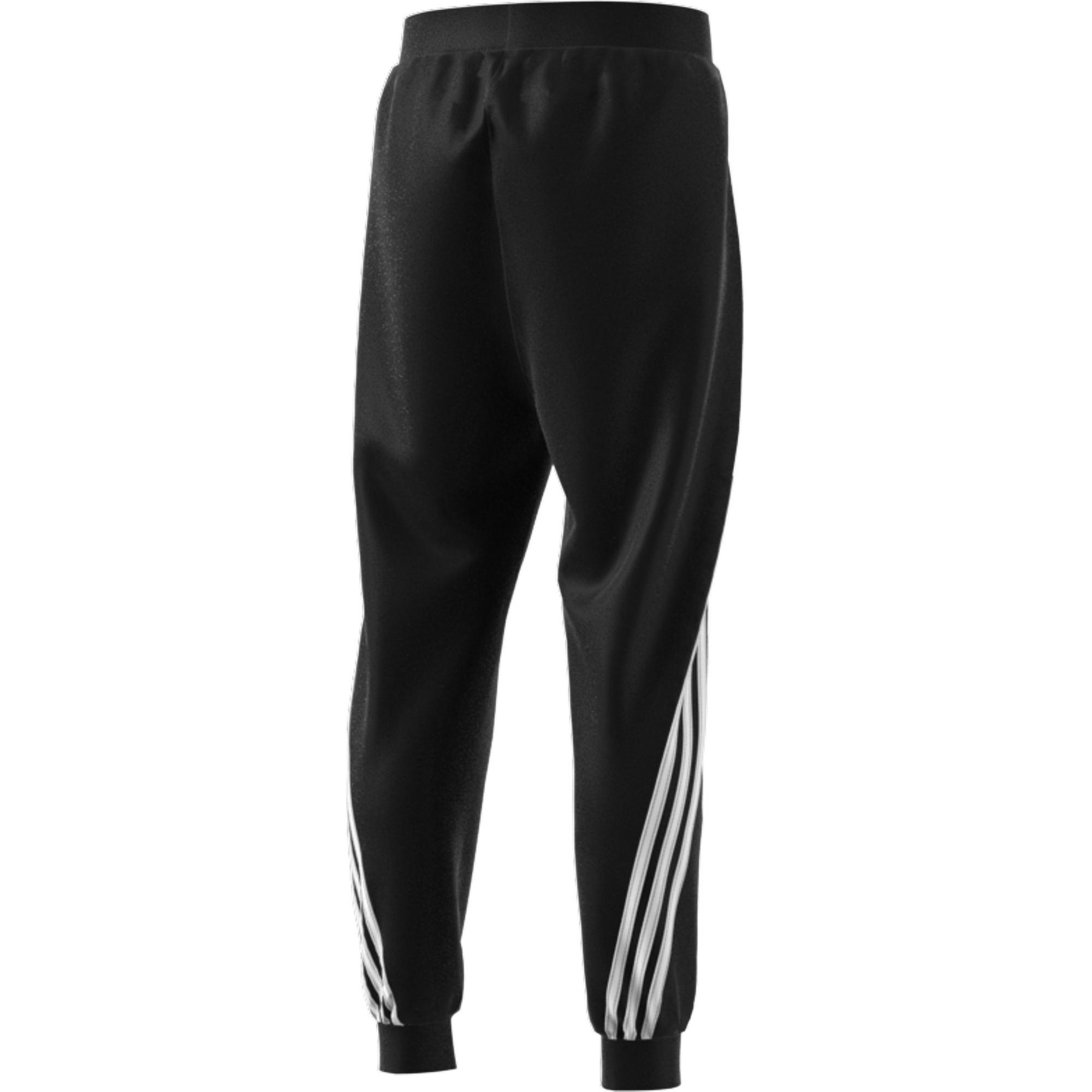 Future Icons 3-Stripes Tapered-Leg Joggers, Black, A901_ONE, large image number 9