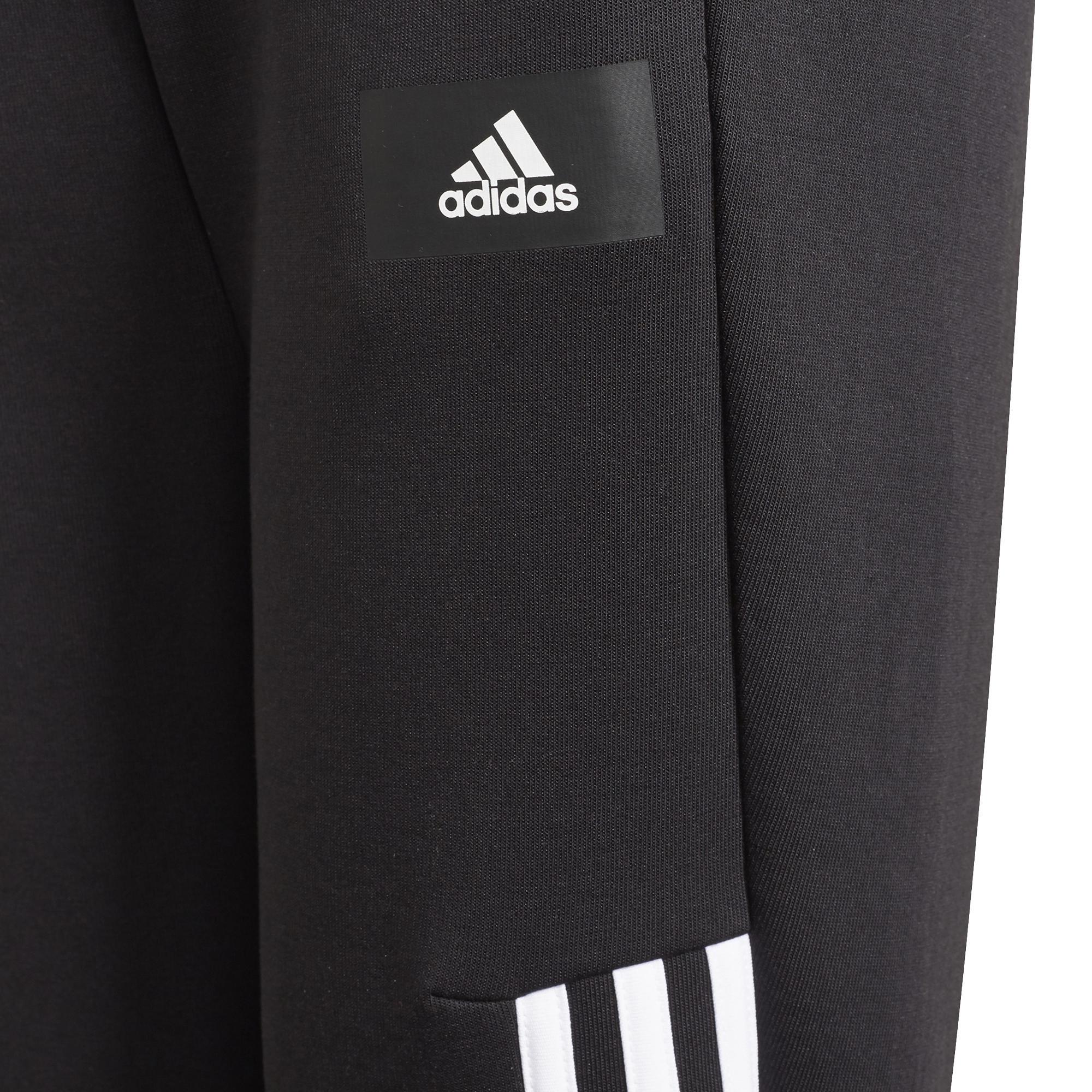 Kids Future Icons 3-Stripes Tapered-Leg Joggers, Black, A901_ONE, large image number 12