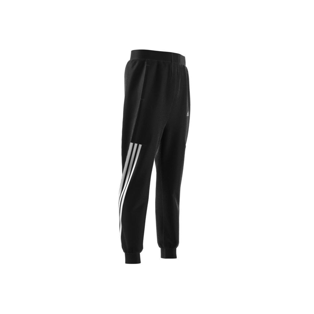 Future Icons 3-Stripes Tapered-Leg Joggers, Black, A901_ONE, large image number 20