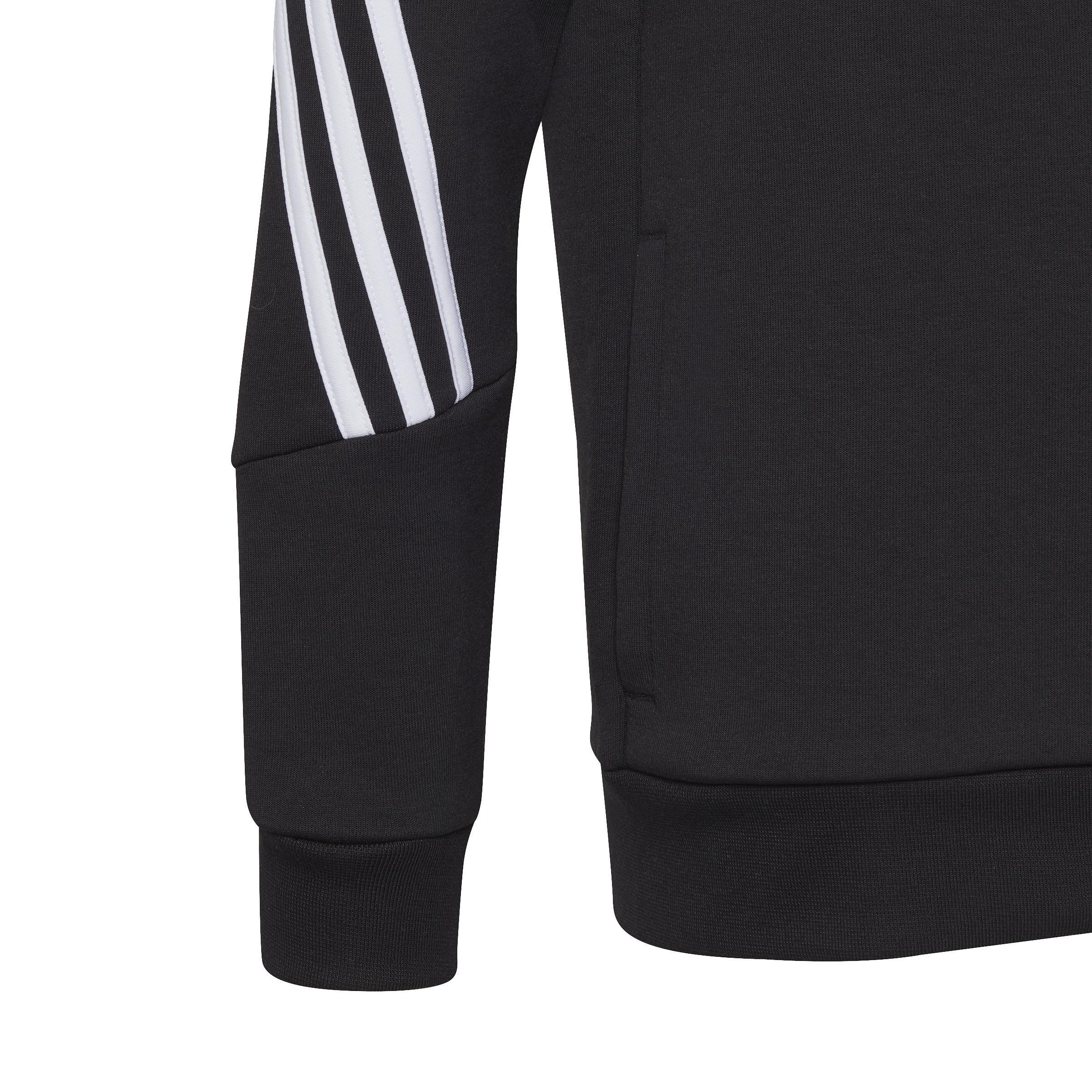 Kids Future Icons 3-Stripes Full-Zip Hoodie, Black, A901_ONE, large image number 10