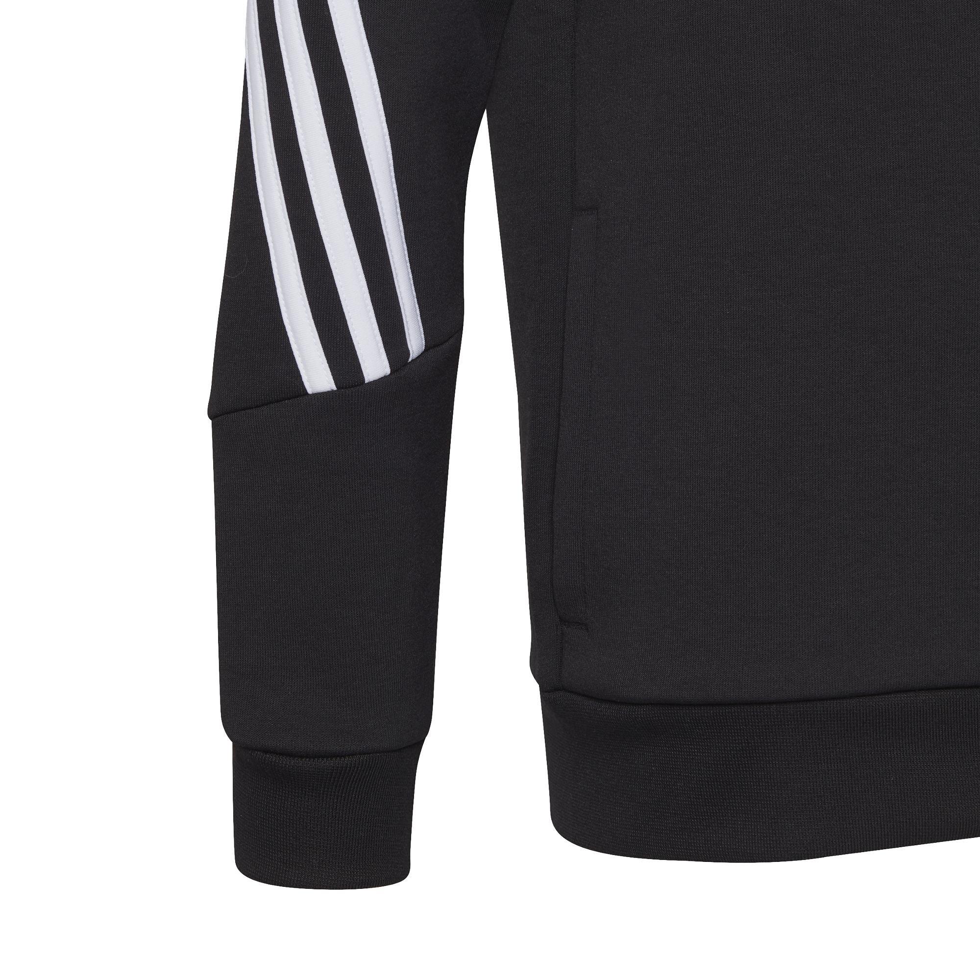 Kids Future Icons 3-Stripes Full-Zip Hoodie, Black, A901_ONE, large image number 12
