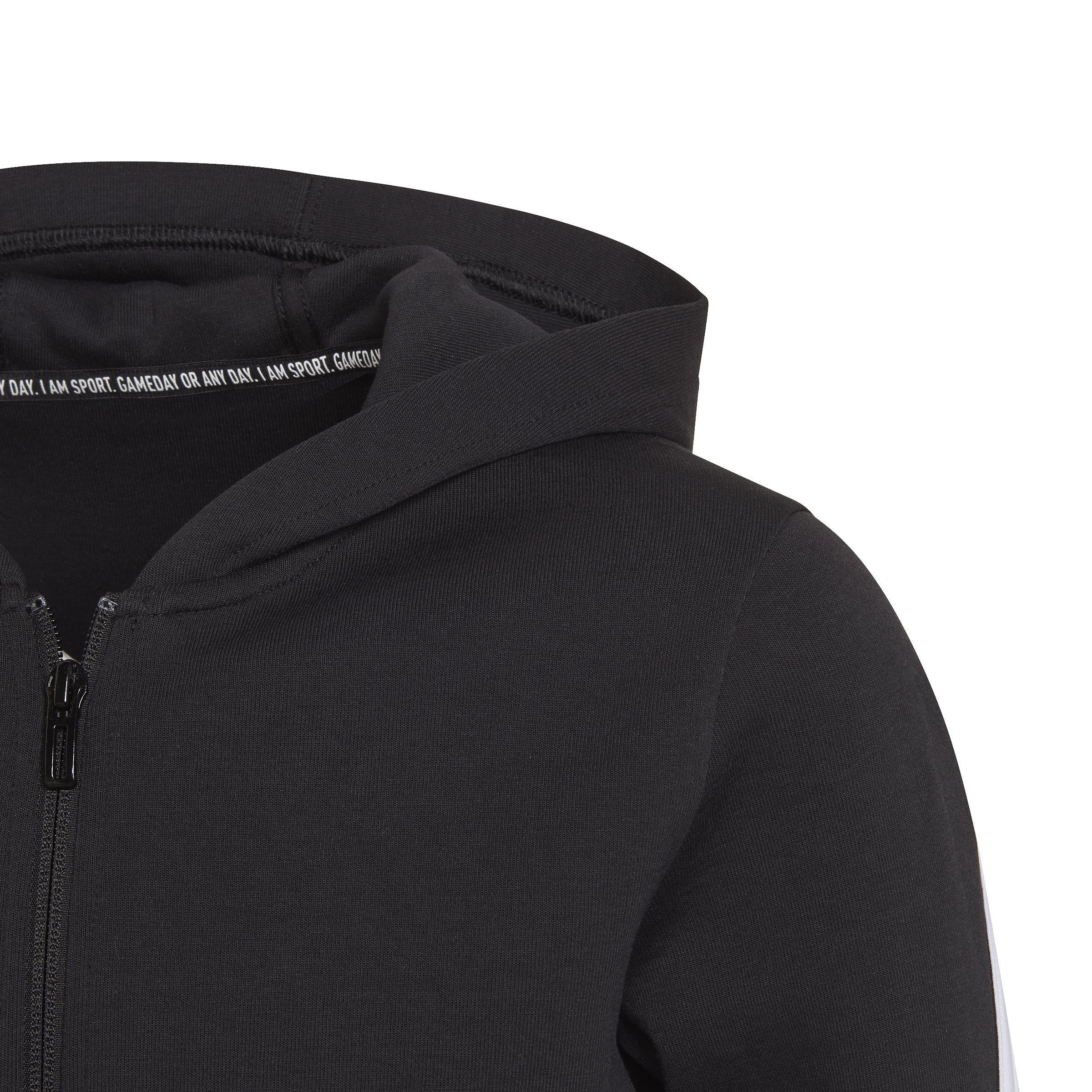 Kids Future Icons 3-Stripes Full-Zip Hoodie, Black, A901_ONE, large image number 13
