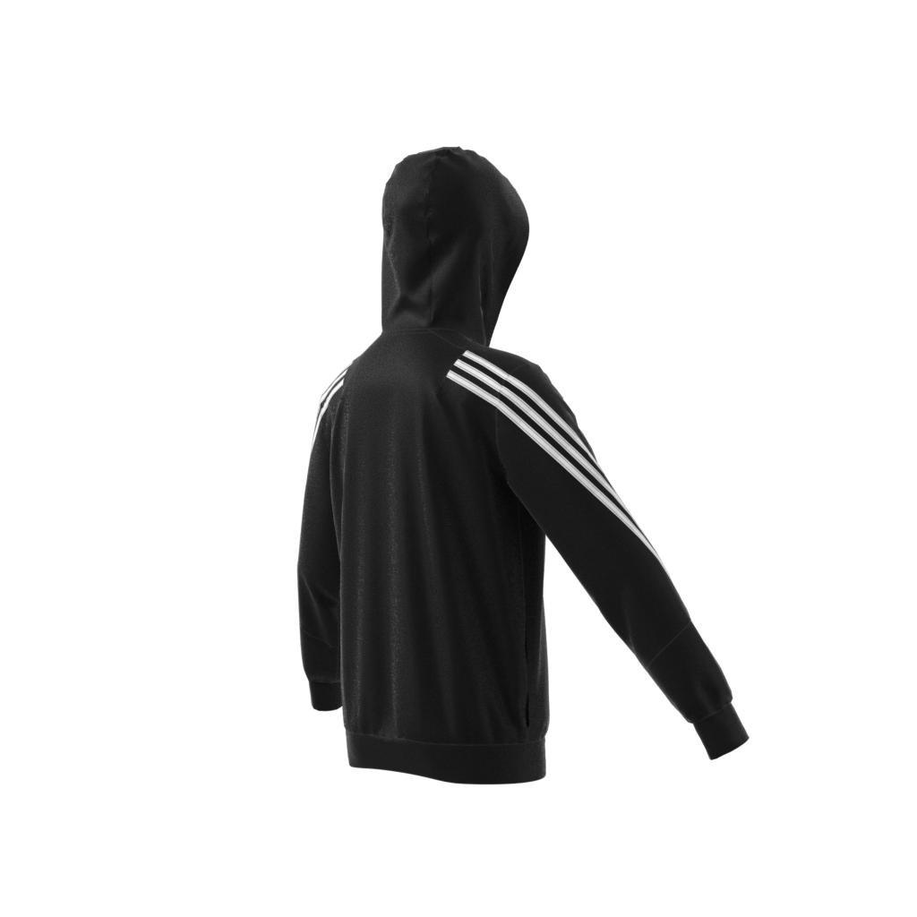 Kids Future Icons 3-Stripes Full-Zip Hoodie, Black, A901_ONE, large image number 18