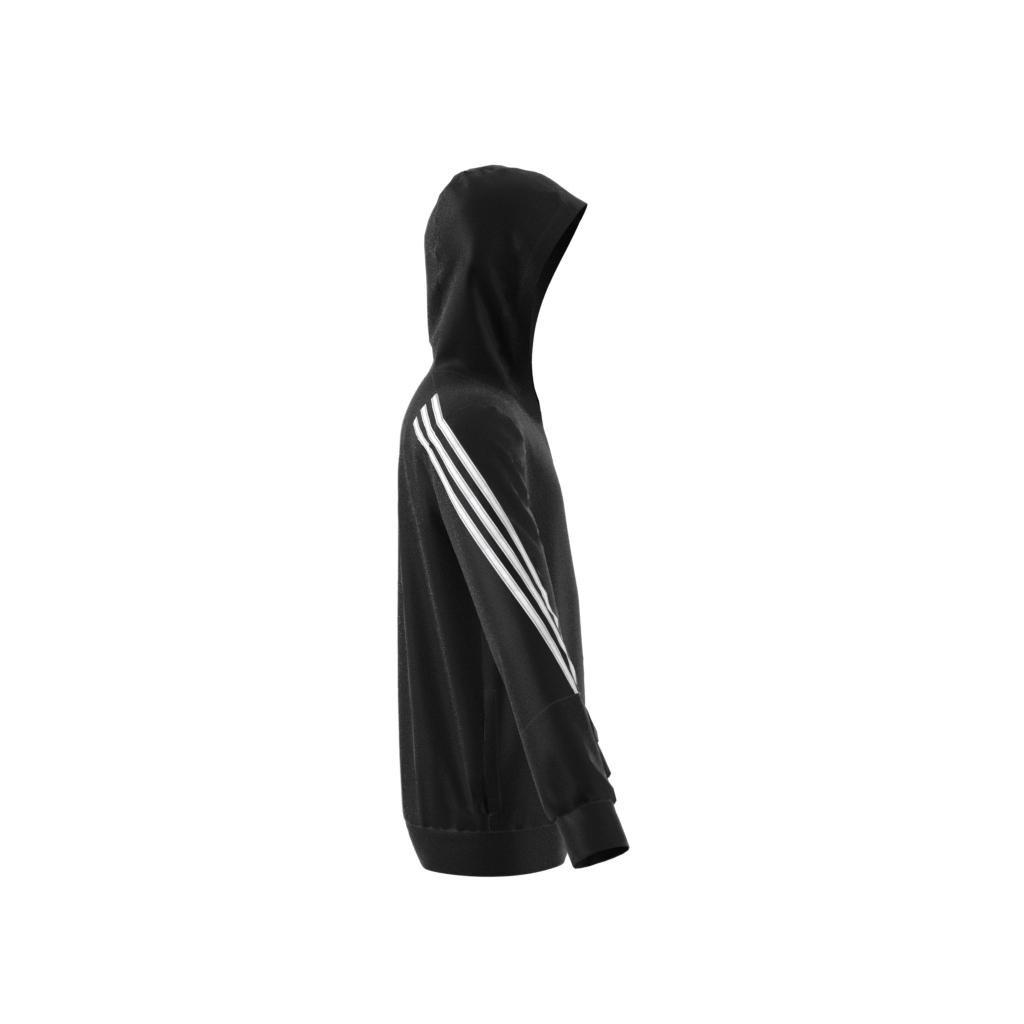 Kids Future Icons 3-Stripes Full-Zip Hoodie, Black, A901_ONE, large image number 20