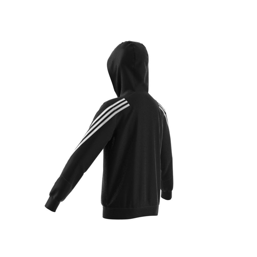 Kids Future Icons 3-Stripes Full-Zip Hoodie, Black, A901_ONE, large image number 23