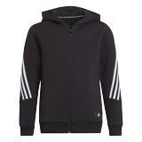Kids Future Icons 3-Stripes Full-Zip Hoodie, Black, A901_ONE, large image number 24