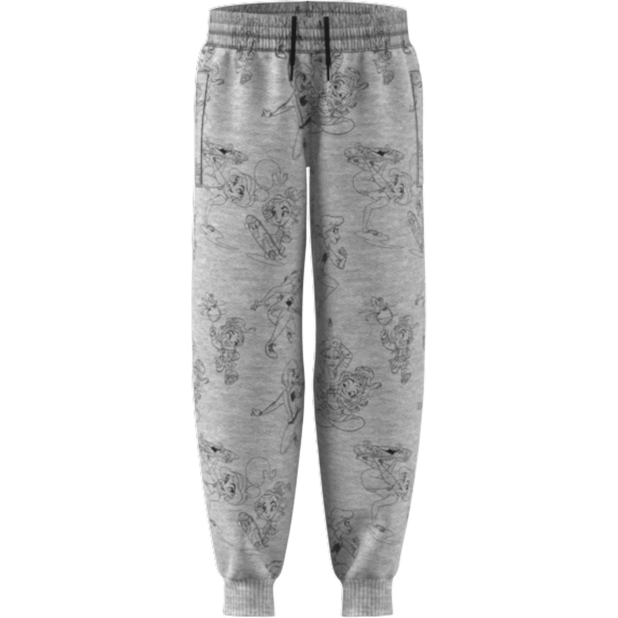 Kids Disney Comfy Princesses Joggers, Grey, , large image number 0