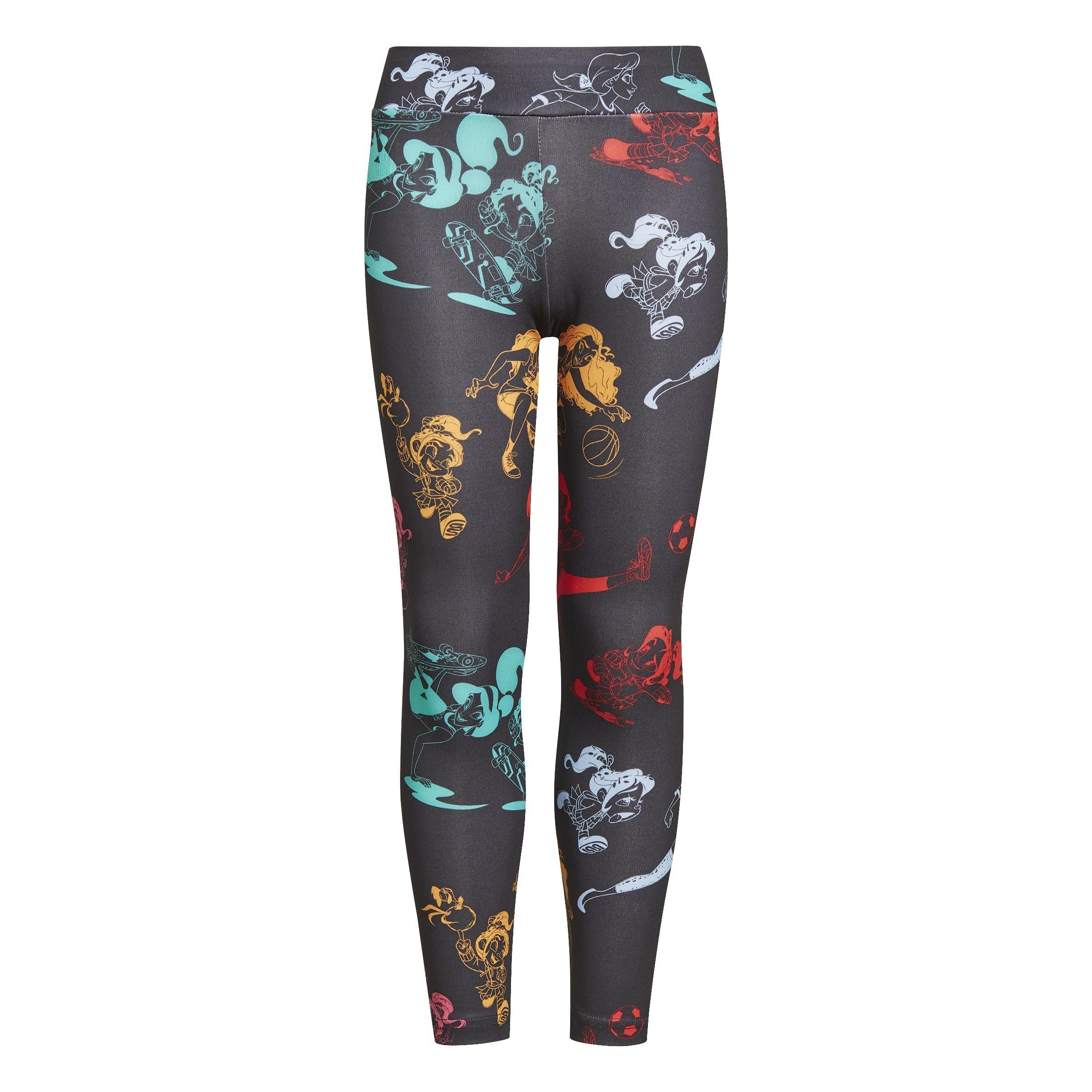 Kids Disney Comfy Princesses Leggings, Multicolour, , large image number 1