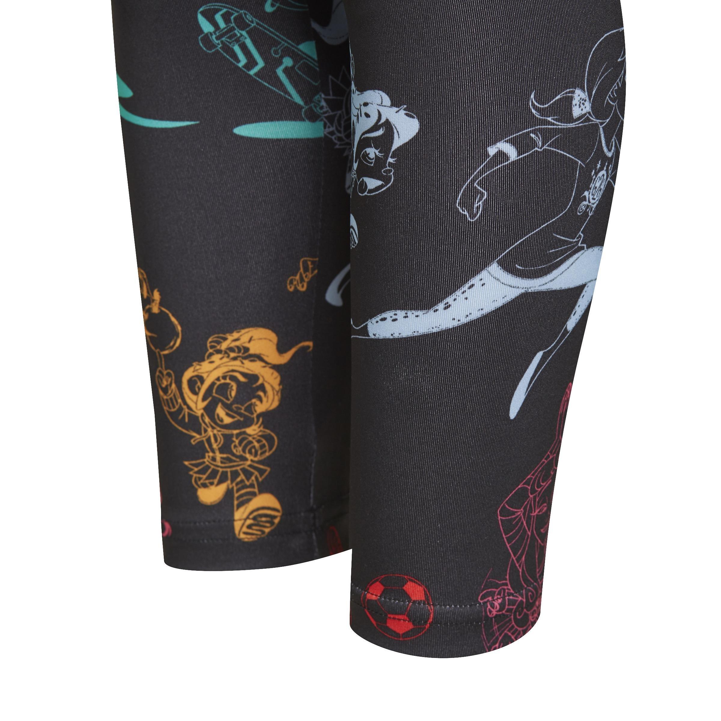 Disney Comfy Princesses Leggings, Multicolour, A901_ONE, large image number 4