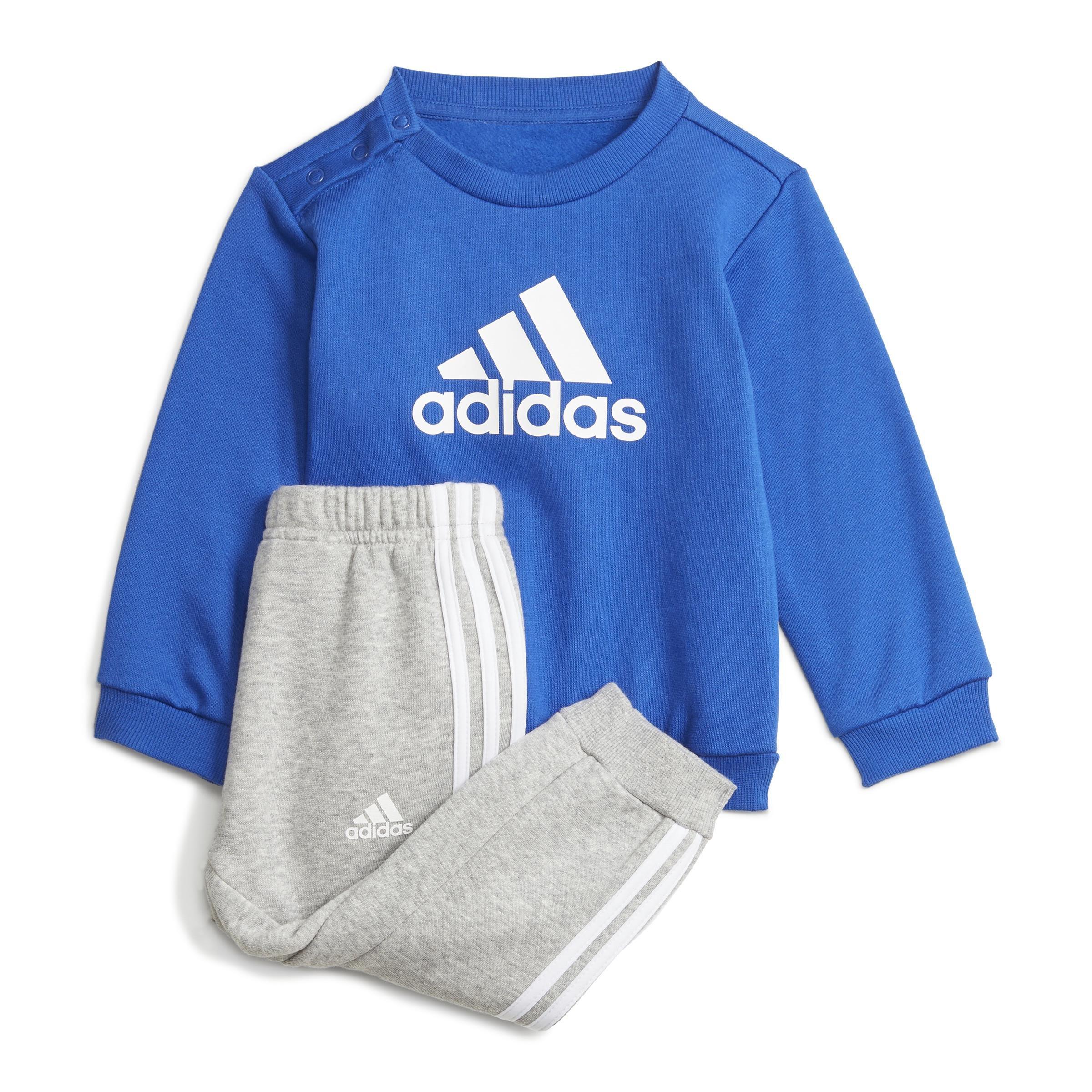 Unisex Kids Badge Of Sport Jogger Set, Blue, , large image number 0