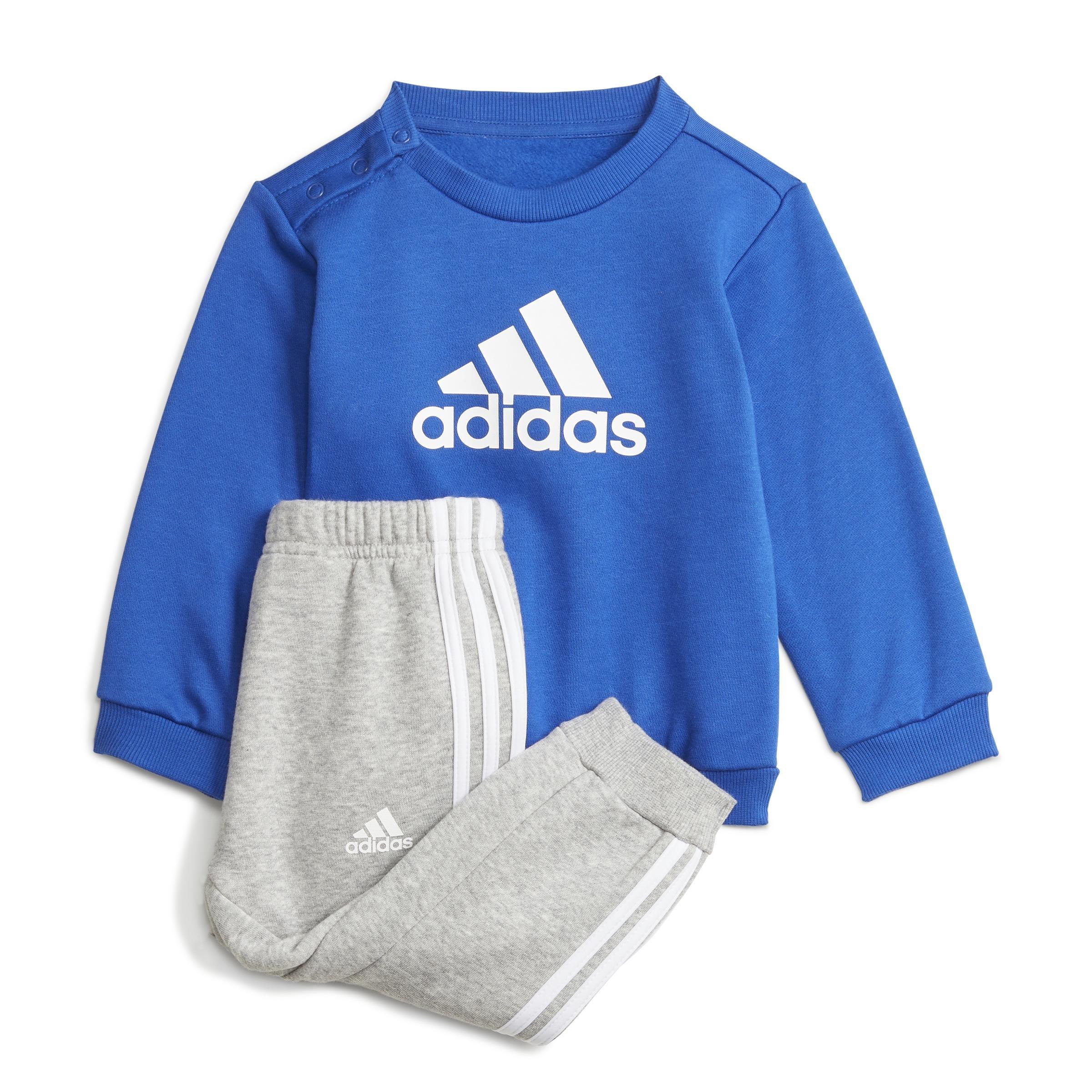 Kids Unisex Badge Of Sport Jogger Set, Blue, A901_ONE, large image number 1