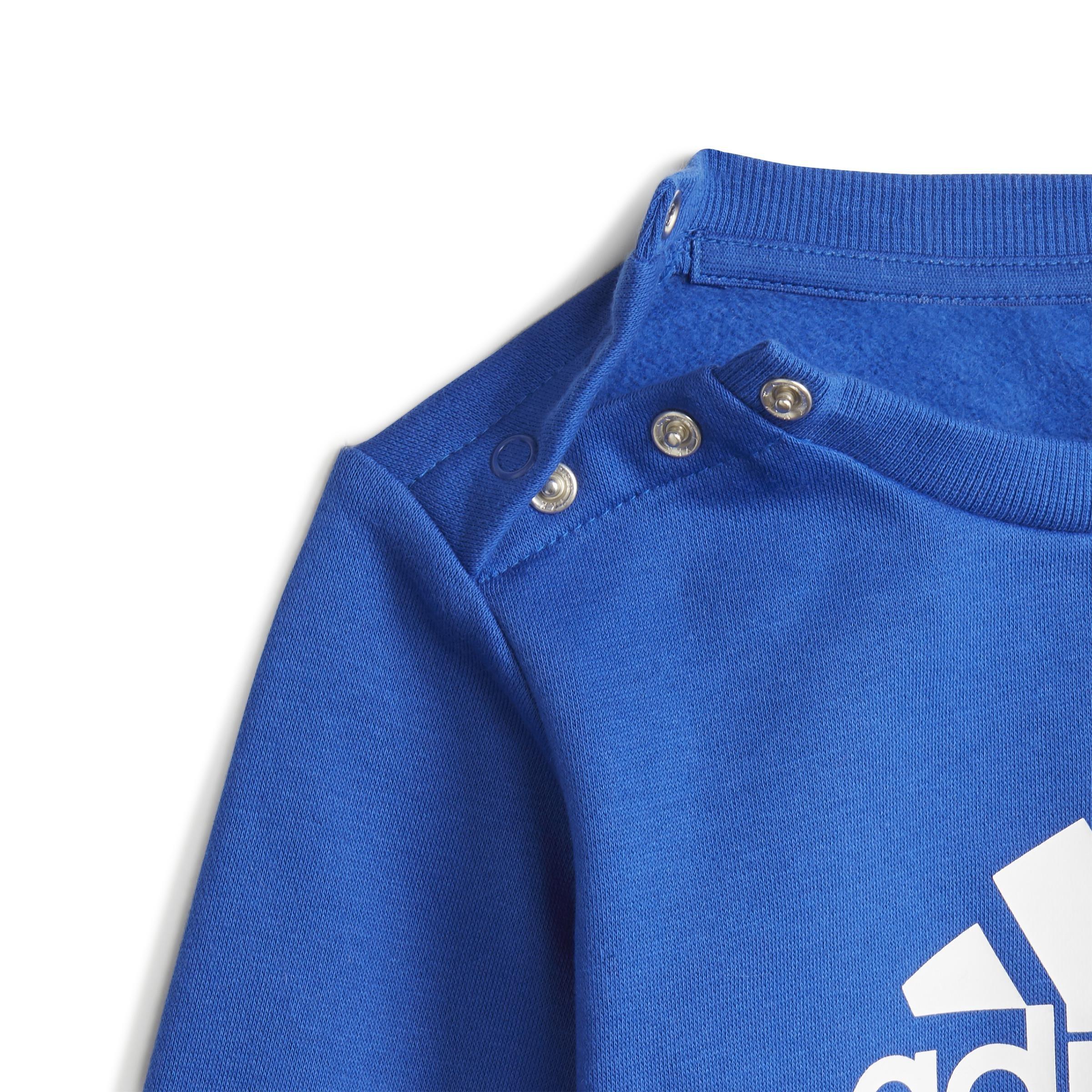 Unisex Kids Badge Of Sport Jogger Set, Blue, , large image number 6
