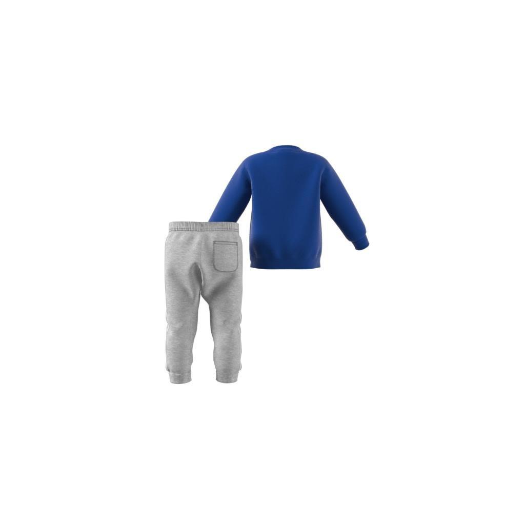 Kids Unisex Badge Of Sport Jogger Set, Blue, A901_ONE, large image number 12