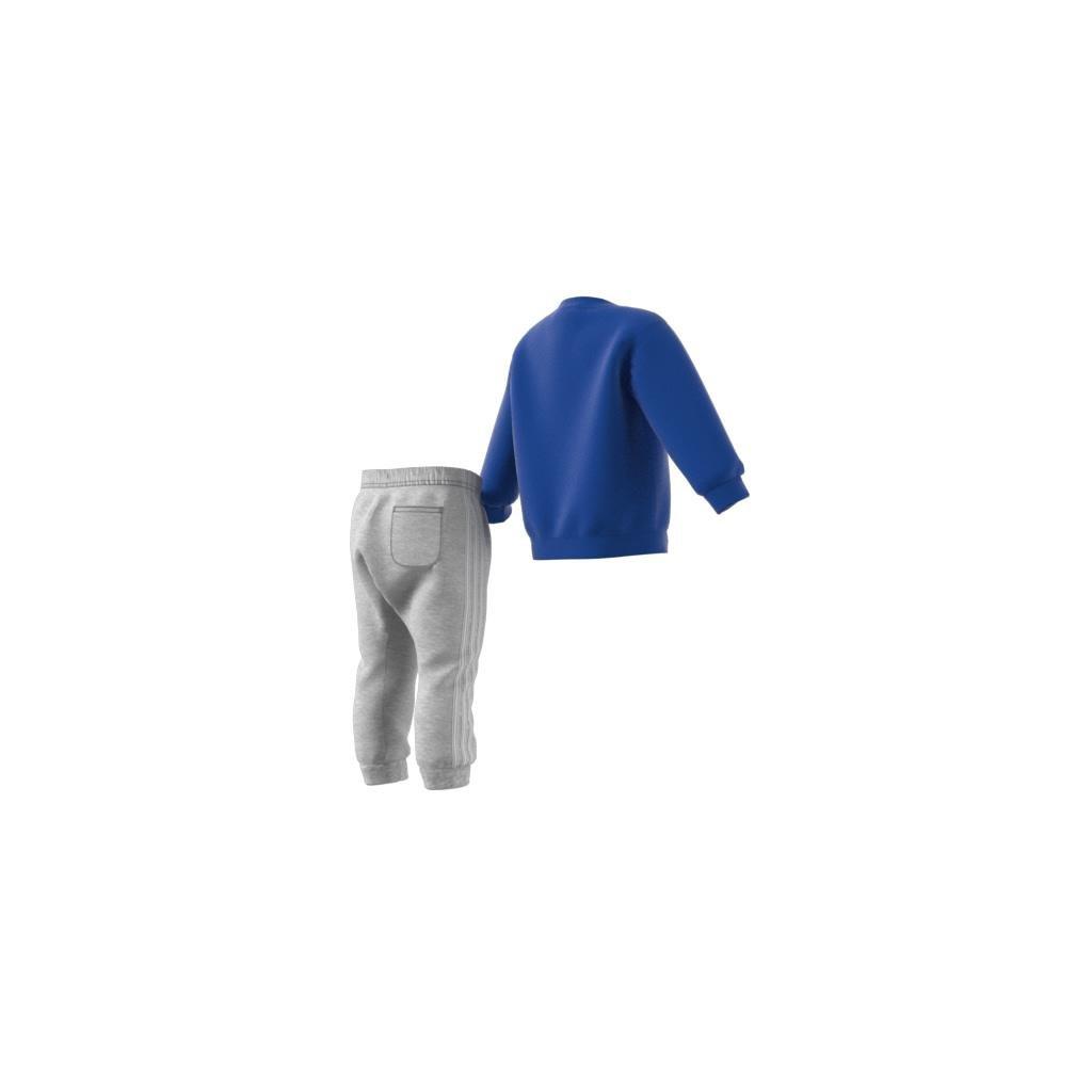 Kids Unisex Badge Of Sport Jogger Set, Blue, A901_ONE, large image number 13