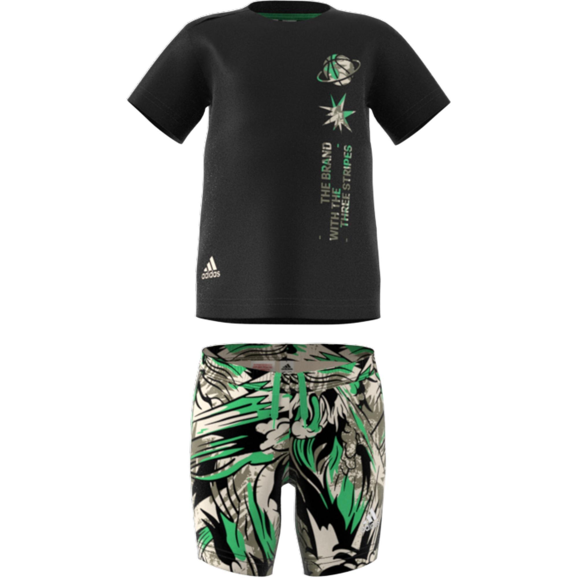 Kids Summer Set, Black, A901_ONE, large image number 0