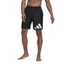 Men Classic-Length Logo Swim Shorts, Black, A901_ONE, thumbnail image number 0