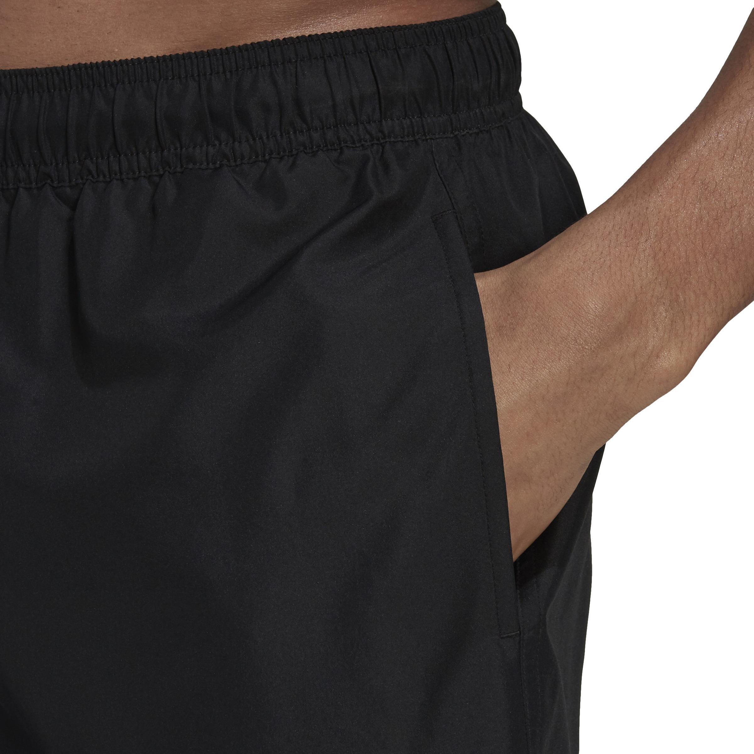 Classic-Length Logo Swim Shorts, Black, A901_ONE, large image number 3