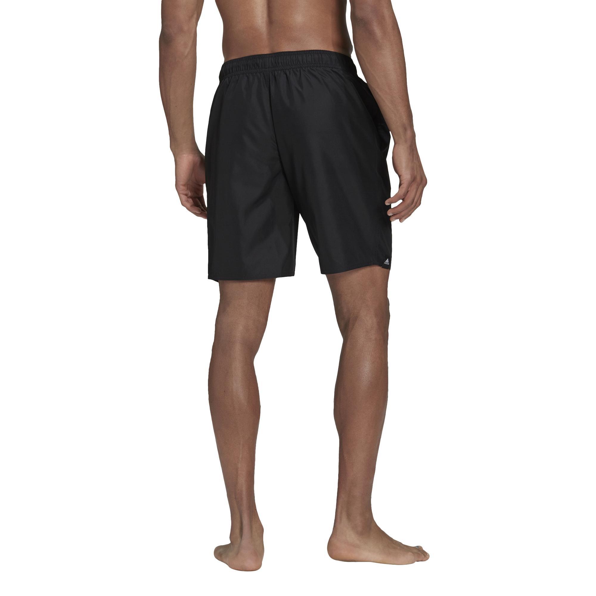 Classic-Length Logo Swim Shorts, Black, A901_ONE, large image number 4