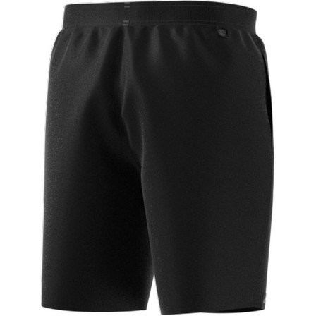 Men Classic-Length Logo Swim Shorts, Black, A901_ONE, large image number 6