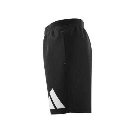 Men Classic-Length Logo Swim Shorts, Black, A901_ONE, large image number 10