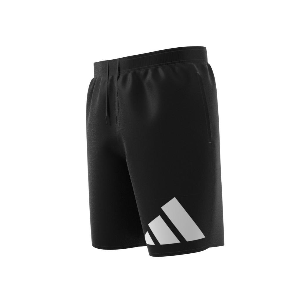 Classic-Length Logo Swim Shorts, Black, A901_ONE, large image number 12