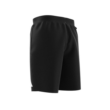 Men Classic-Length Logo Swim Shorts, Black, A901_ONE, large image number 12