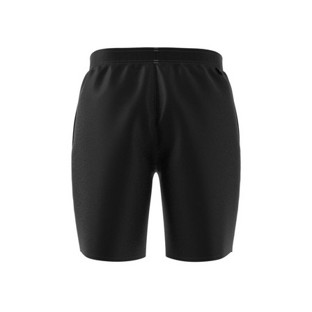 Men Classic-Length Logo Swim Shorts, Black, A901_ONE, large image number 14
