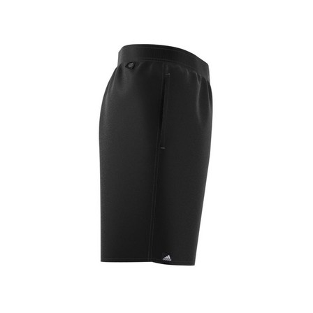 Men Classic-Length Logo Swim Shorts, Black, A901_ONE, large image number 16