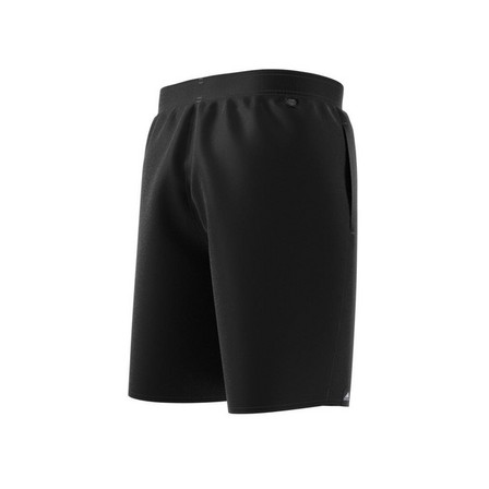 Men Classic-Length Logo Swim Shorts, Black, A901_ONE, large image number 25