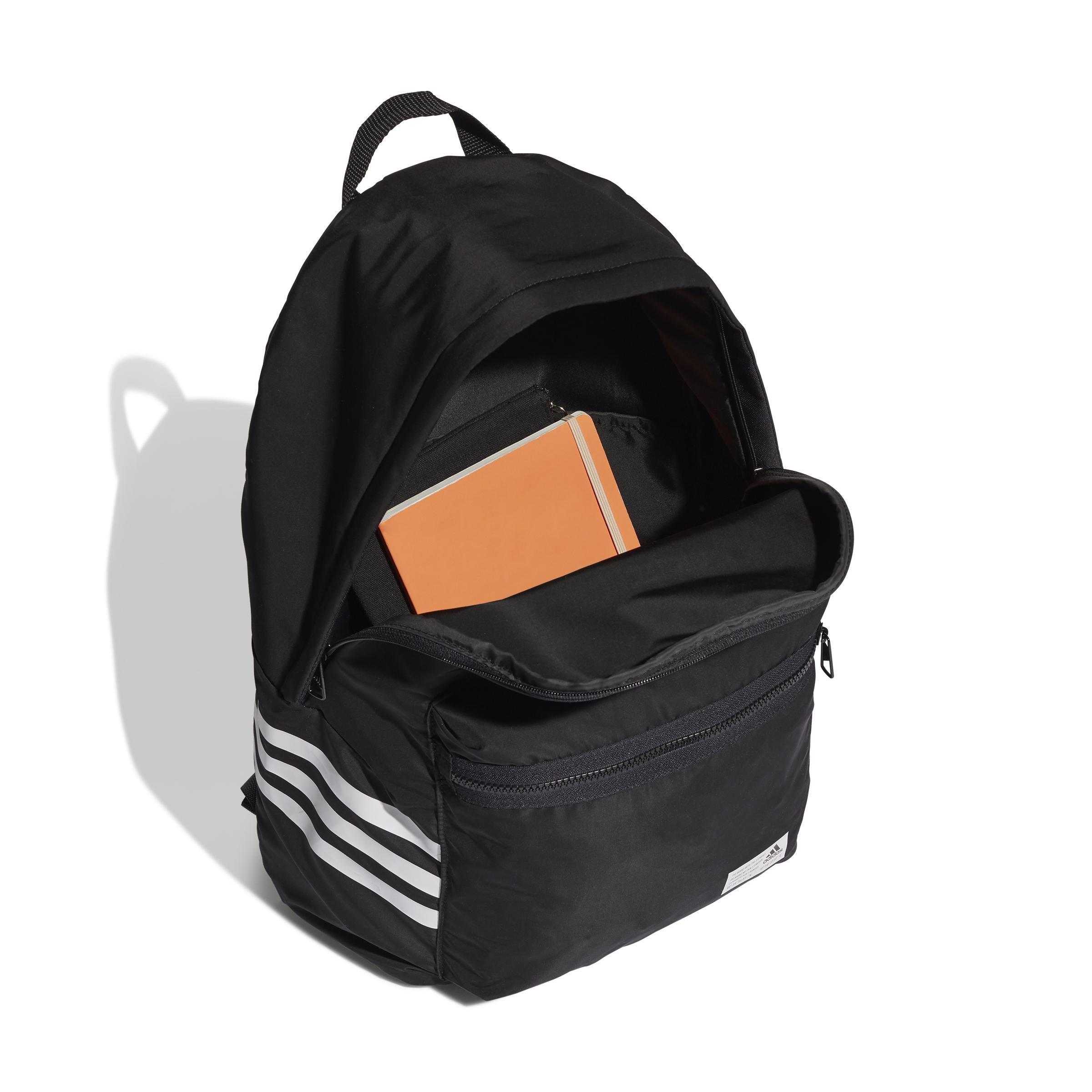 Unisex Classic Future Icons Backpack, Black, , large image number 2
