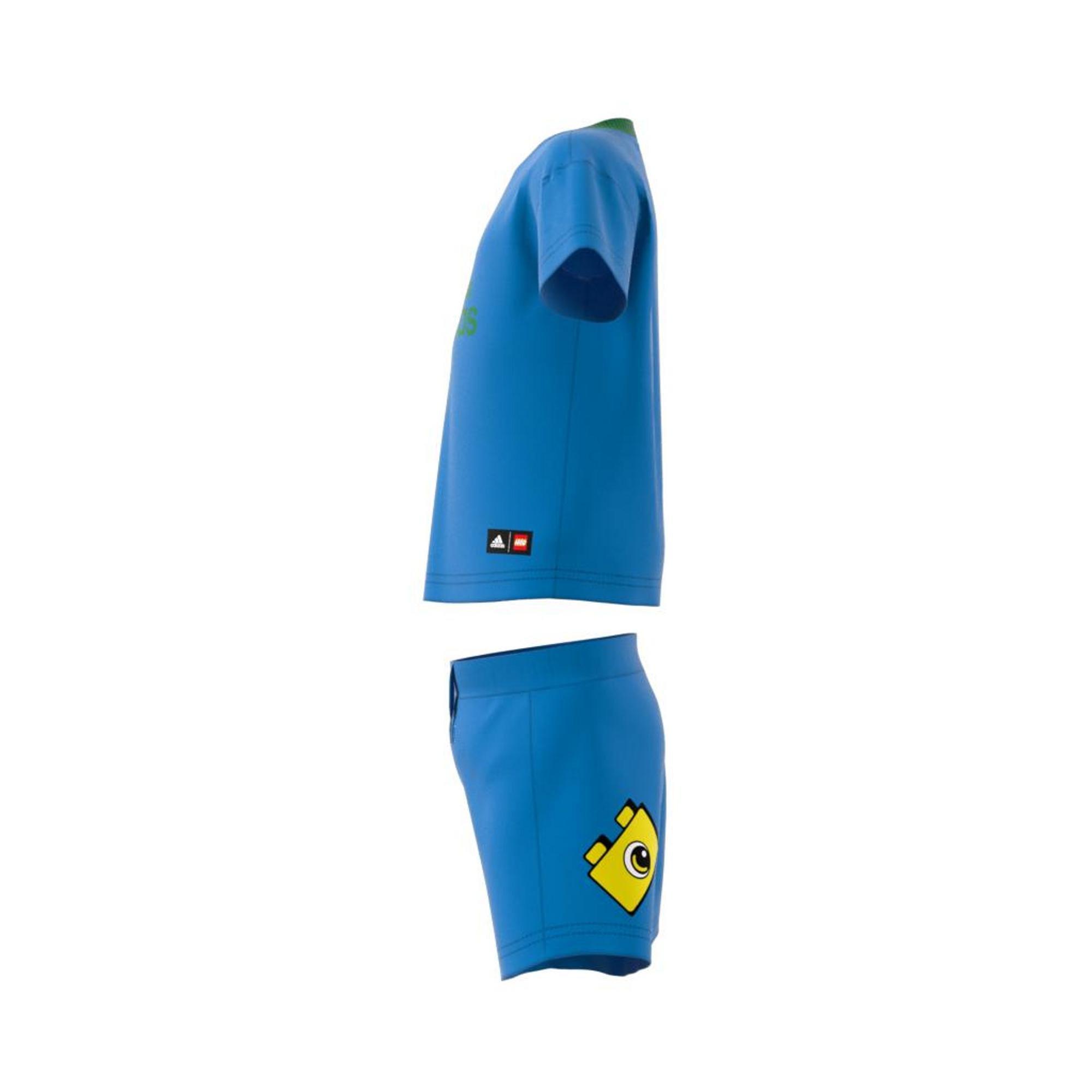 Unisex Kids Classic Lego T-Shirt And Shorts Set, Blue, , large image number 15