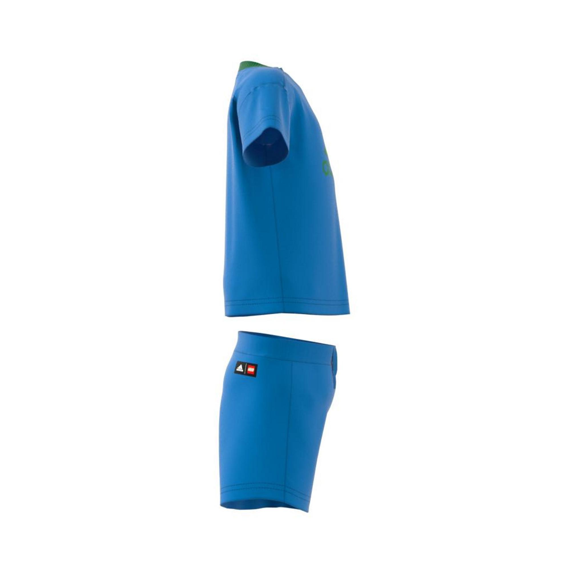Unisex Kids Classic Lego T-Shirt And Shorts Set, Blue, , large image number 18