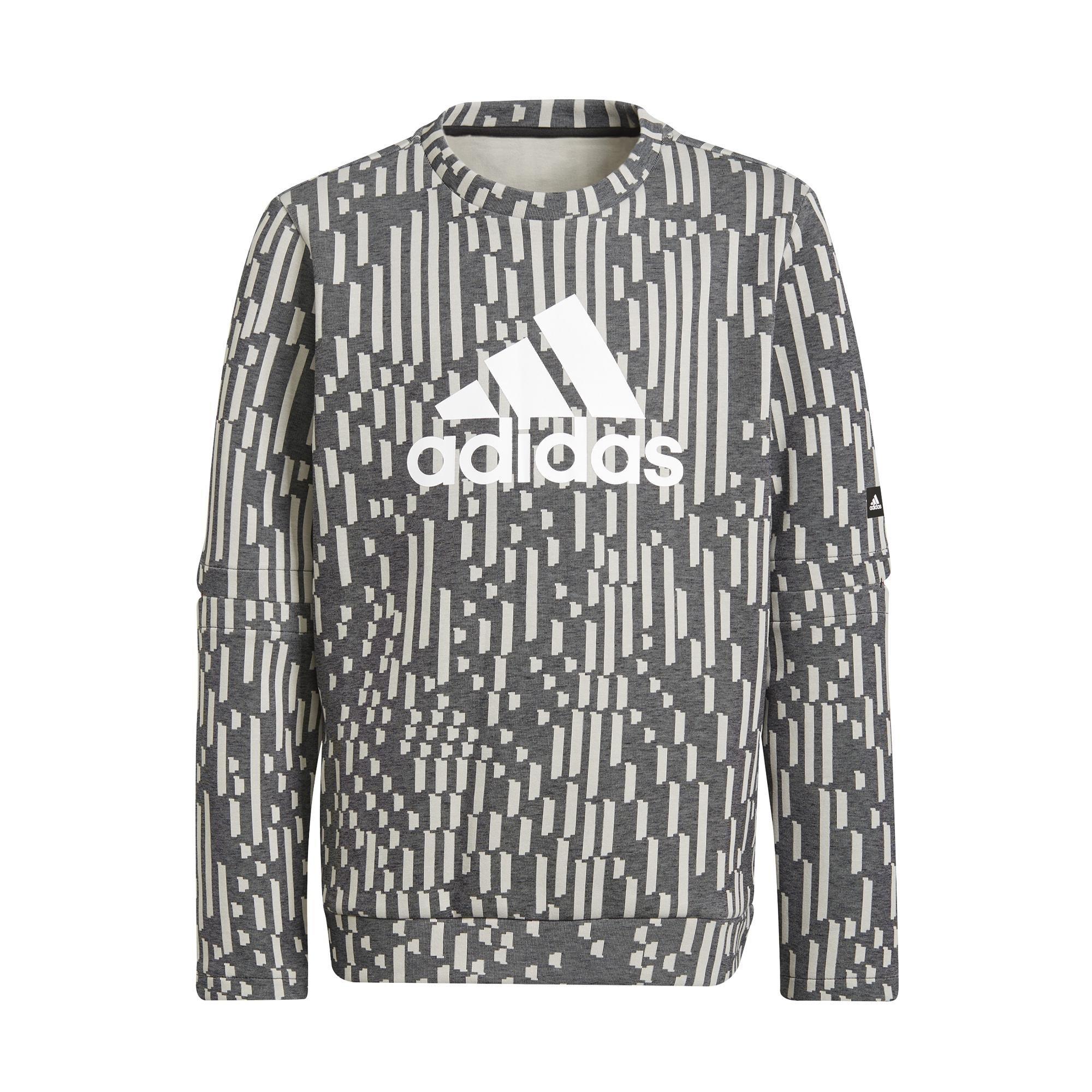 Unisex Kids adidas x  LEGO VIDIYO&trade; Crewneck, Grey, A901_ONE, large image number 0